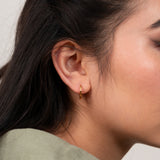 Hammered Huggie Hoops Christmas Cracker