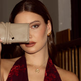 Soft Taupe Jewellery Travel Wrap