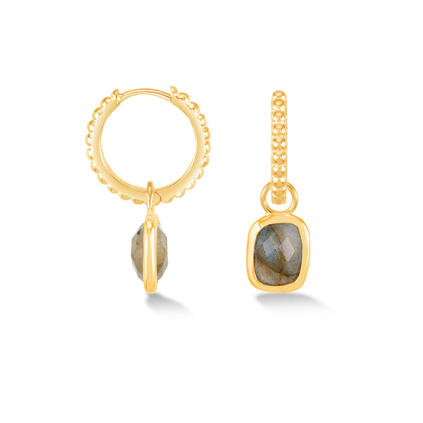     JE60-V-LAB-Dower-and-Hall-Yellow-Gold-Vermeil-Labradorite-Dotty-Huggie-Hoops