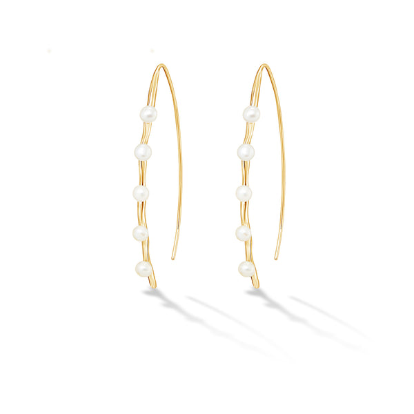 LUE19-V-WP-Dower-and-Hall-Yellow-Gold-Vermeil-Short-Waterfall-Pearl-Drop-Earrings
