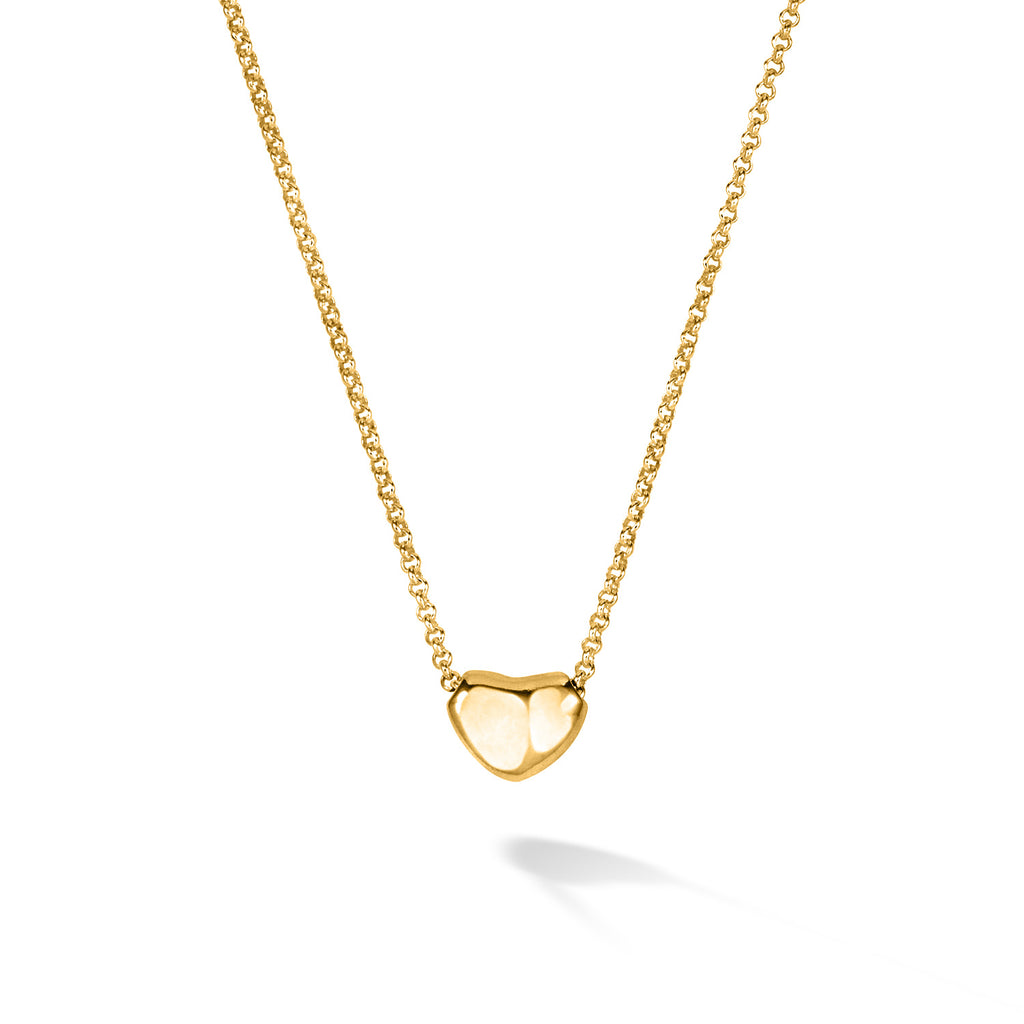 Nugget heart necklace deals