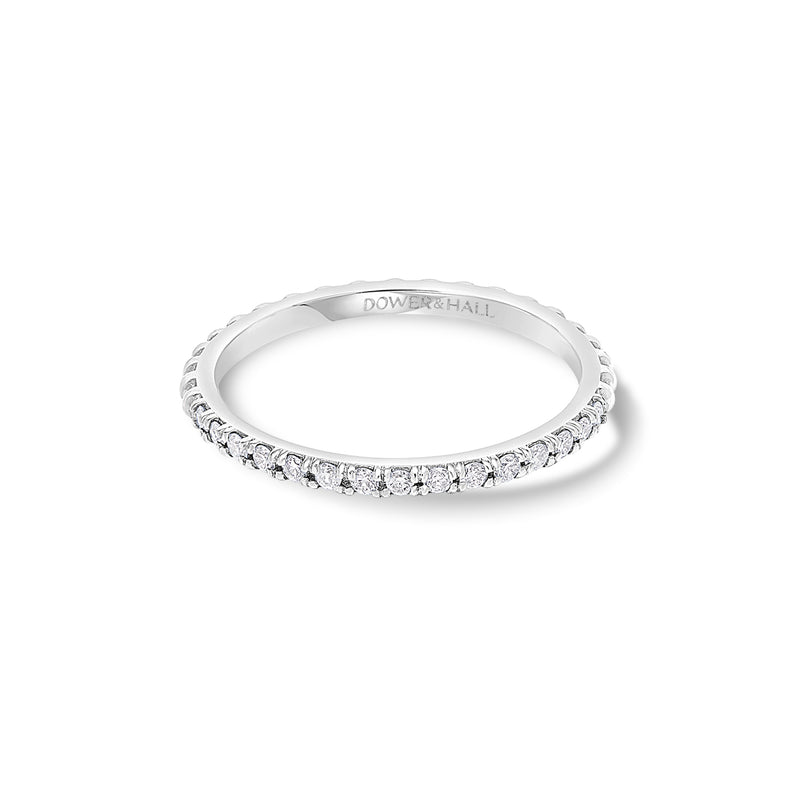 NTR71-14W-Dower-and-Hall-14k-White-Gold-Dotty-Eternity-Narrative-Ring