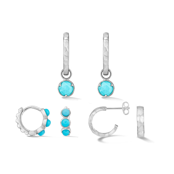 Azure Turquoise Earring Set