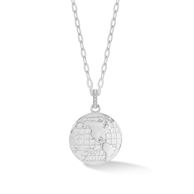TSP52-S-Dower-and-Hall-Sterling-Silver-One-World-Talisman-Necklace-Front