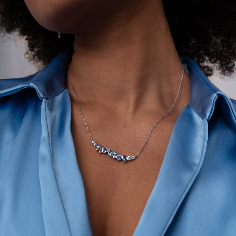 Dower-and-Hall-18k-Sapphire-&-Aquamarine-Multi-Cut-Cascade-Necklace