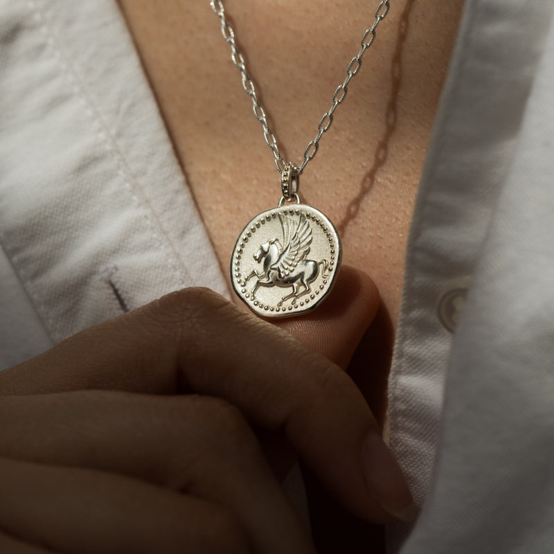 Pegasus 'Overcome and Thrive' Talisman Necklace