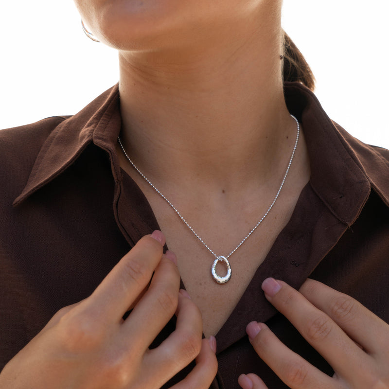 EWP25-S-Dower-and-Hall-Sterling-Silver-Entwined-Small-Oval-Pendant-2