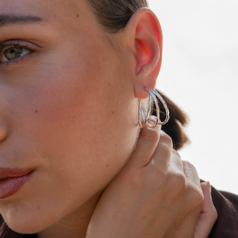 WFE15-S-Dower-and-Hall-Sterling-Silver-Large-Triple-Row-Waterfall-Hoops-1