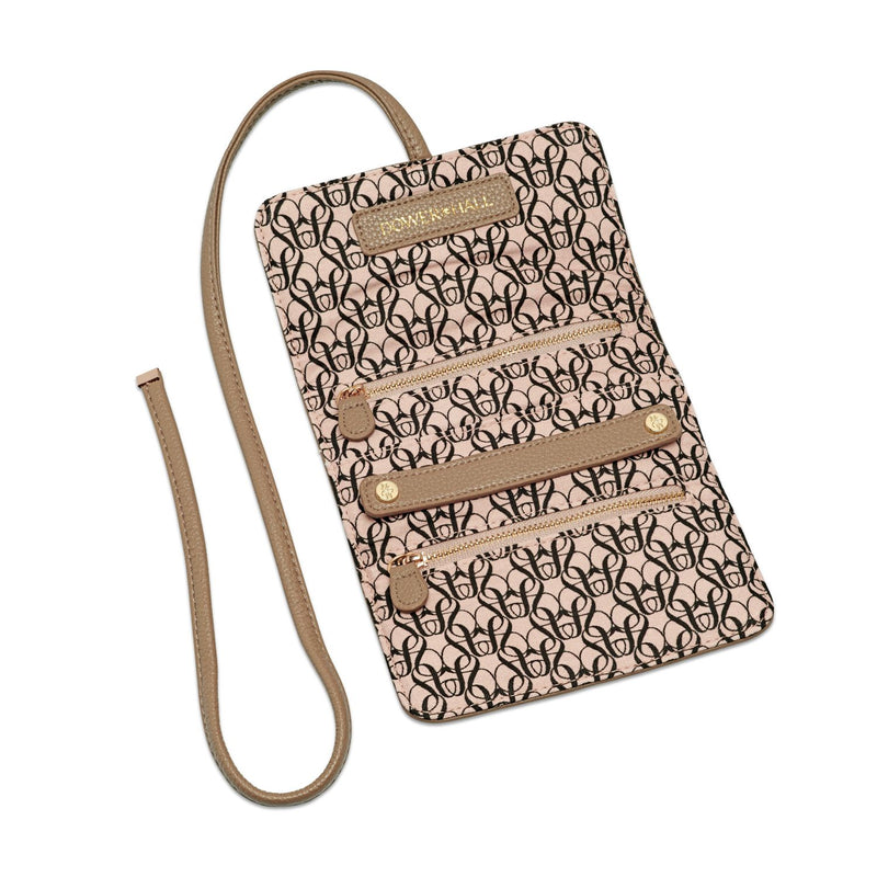 Soft Taupe Jewellery Travel Wrap