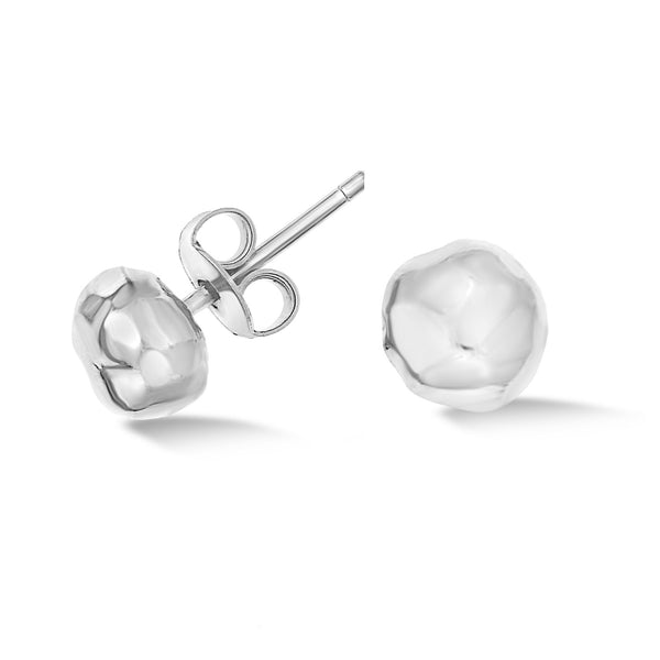Men's Medium Single Signature Nugget Stud