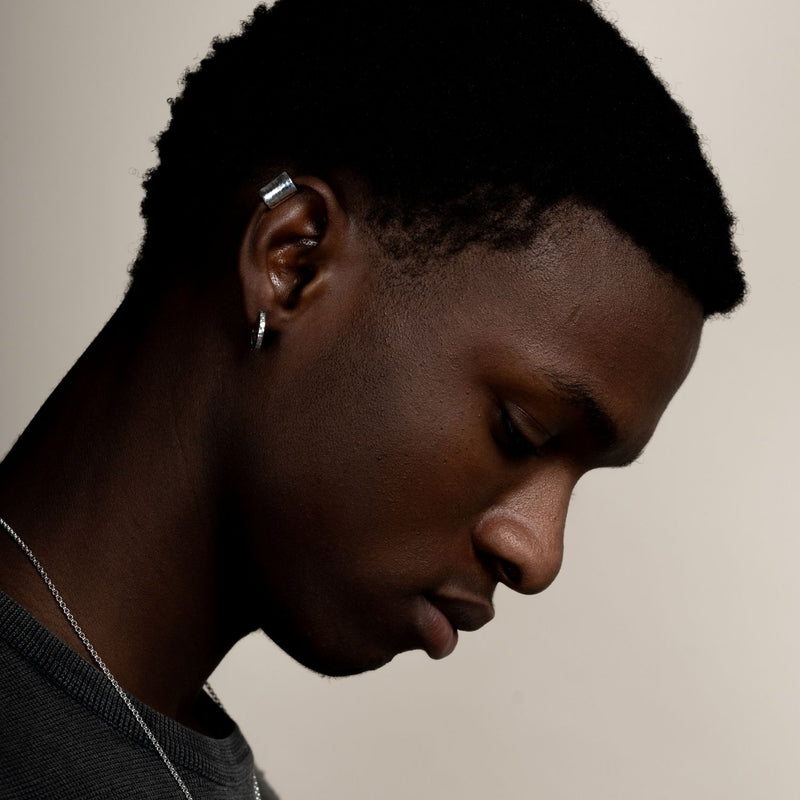Men's Long Straight Nomad Ear Cuff