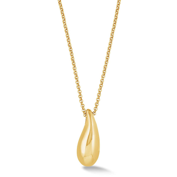 Men's Lucky Teardrop Necklace