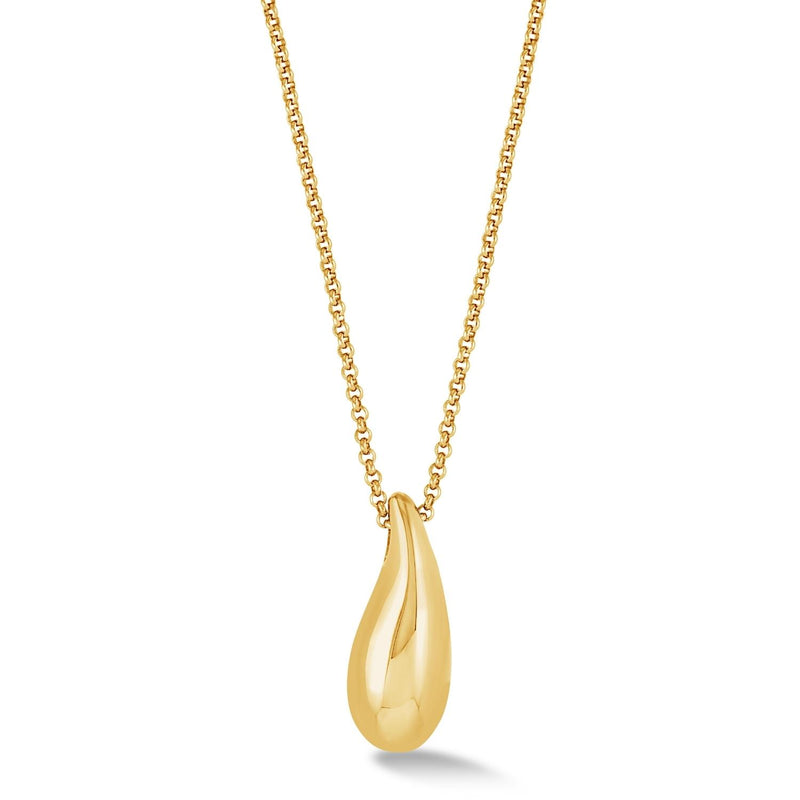 Men's Lucky Teardrop Necklace