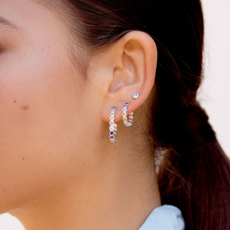 Large Tutti Frutti Hoops