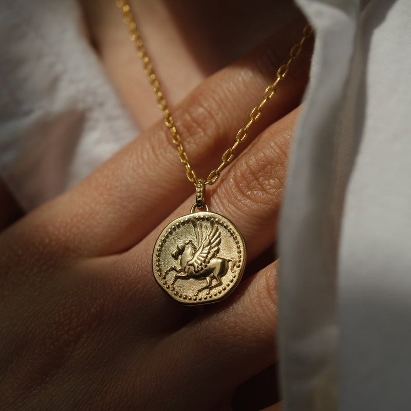 Pegasus 'Overcome and Thrive' Talisman Necklace