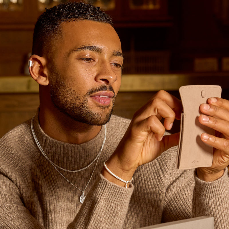 Men's Popcorn Chain Bracelet