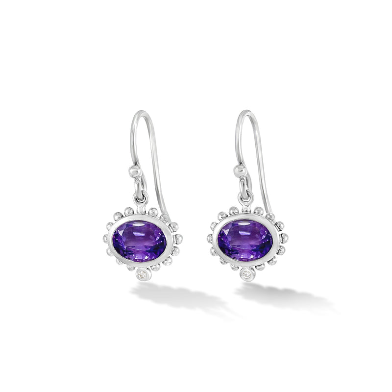 ANE18-14W-AME-DIA-Dower-and-Hall-14k-White-Gold-Anemone-Oval-Drop-Earrings-with-Amethyst-and-Diamond
