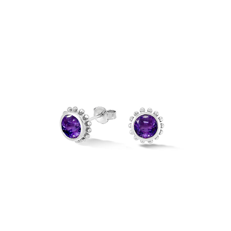 ANE6-14W-AME-Dower-and-Hall-14k-White-Gold-Anemone-Studs-with-Amethyst