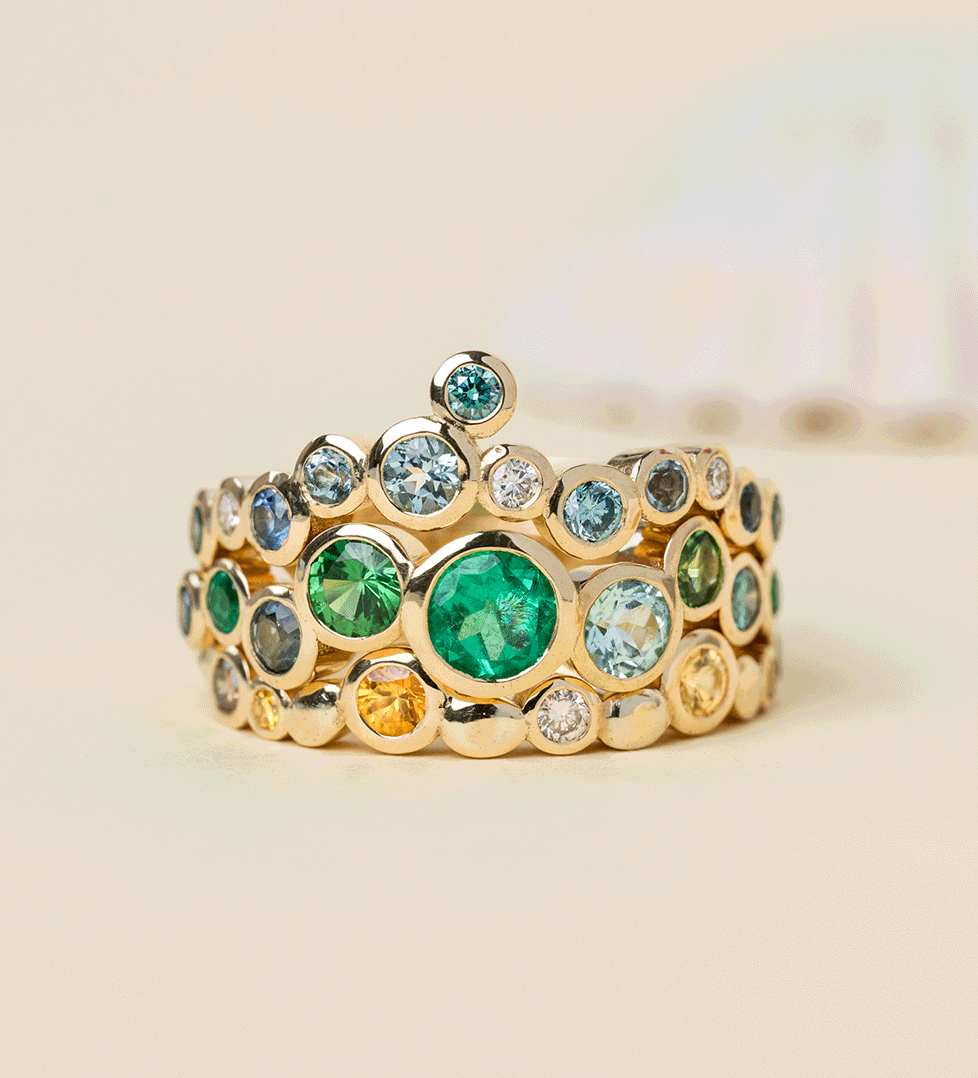 Bespoke Cascade Rings