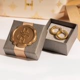 Twist Huggie Hoops Christmas Cracker