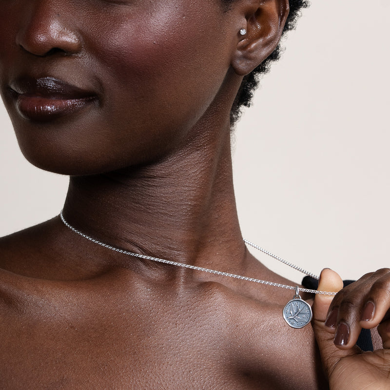Flying Swallow Talisman Necklace