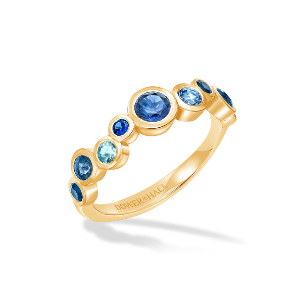 DCR21-18Y-BSAPP-75PT-Dower-and-Hall-18k-Yellow-Gold-Blue-Sapphire-and-Aquamarine-Cascade-Ring-0-75ct