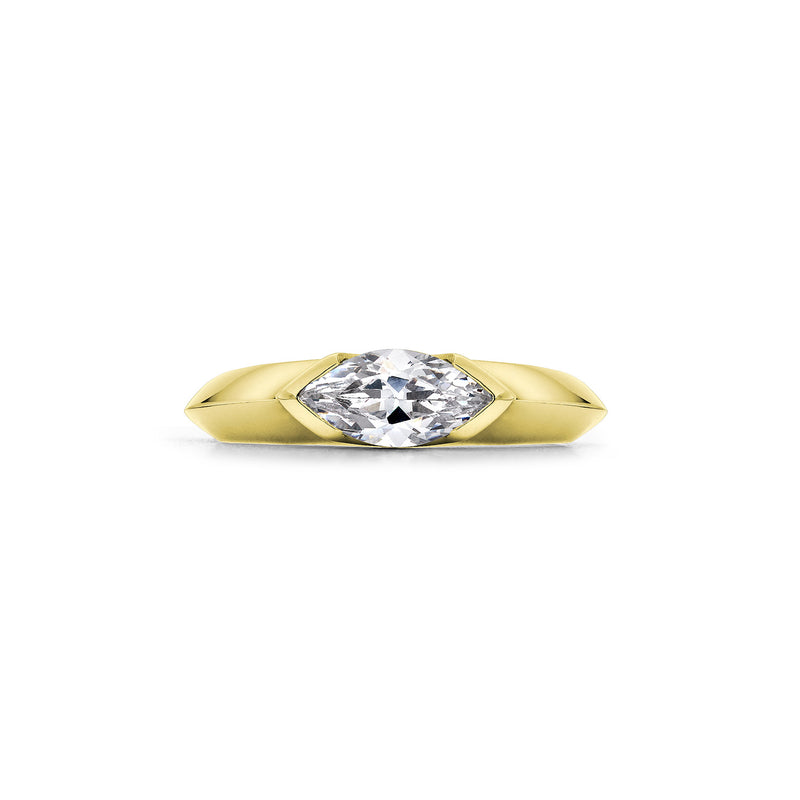 Marquise Diamond Engagement Ring