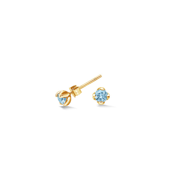 DLE40-14Y-AQUA-50PT-Dower-and-Hall-14k-Yellow-Gold-and-Aquamarine-Stargazer-Studs