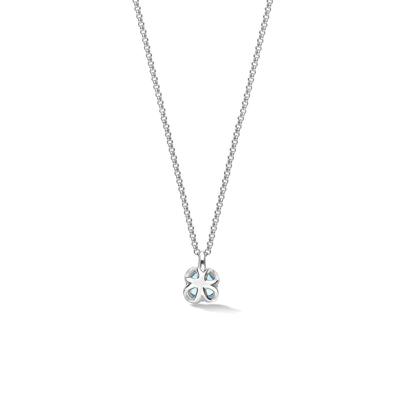 18k Aquamarine Stargazer Pendant - 0.90ct