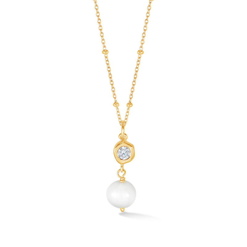DNP270-V-WP-Dower-and-Hall-Yellow-Gold-Vermeil-White-Topaz-and-Pearl-Dewdrop-Pendant