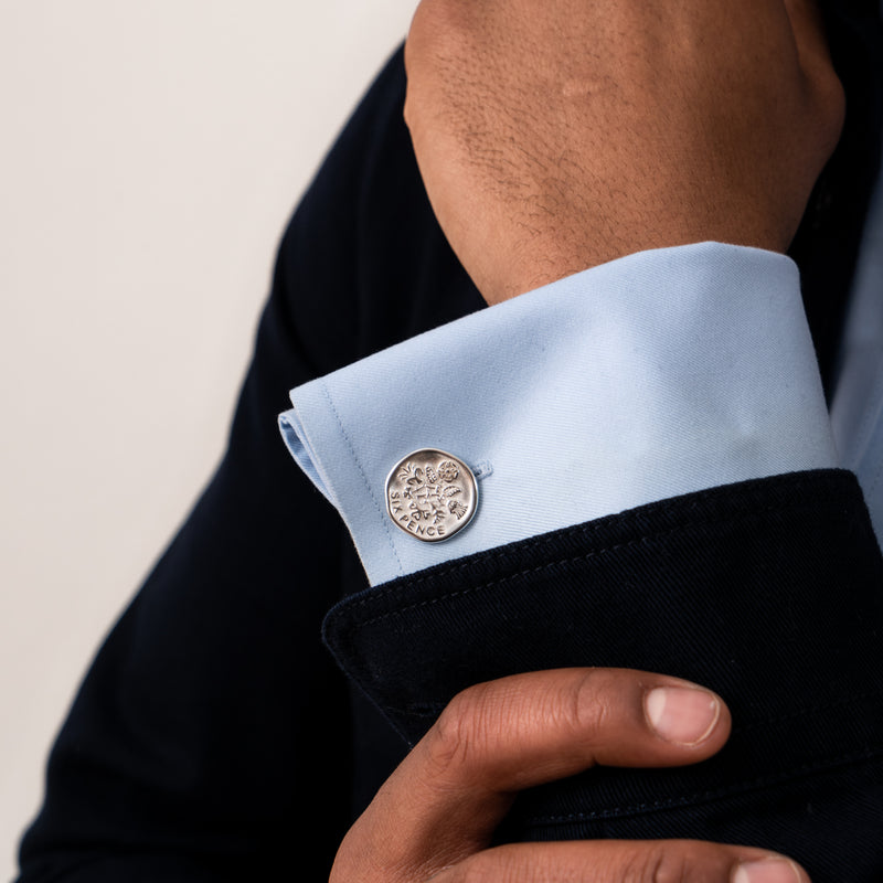 Dower-and-Hall-Lucky-Sixpence-Cufflinks