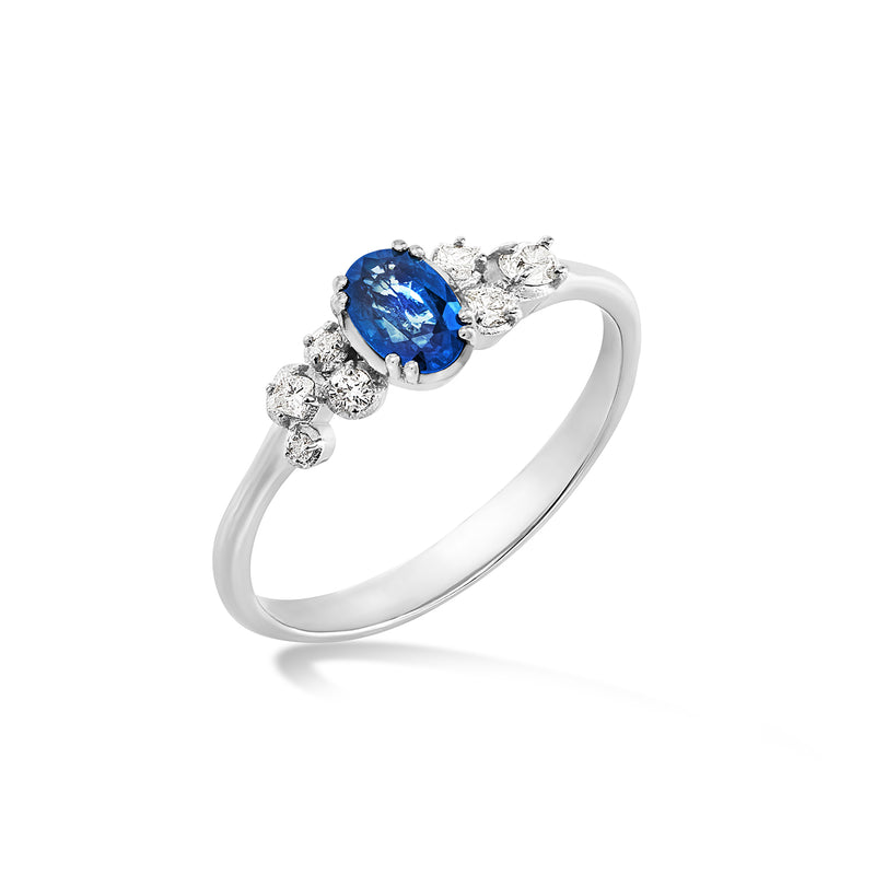    DSGR36-18W-BSAPP-DIA-50PT-Dower-and-Hall-18k-White-Gold-Oval-Sapphire-and-Diamond-Stargazer-Ring