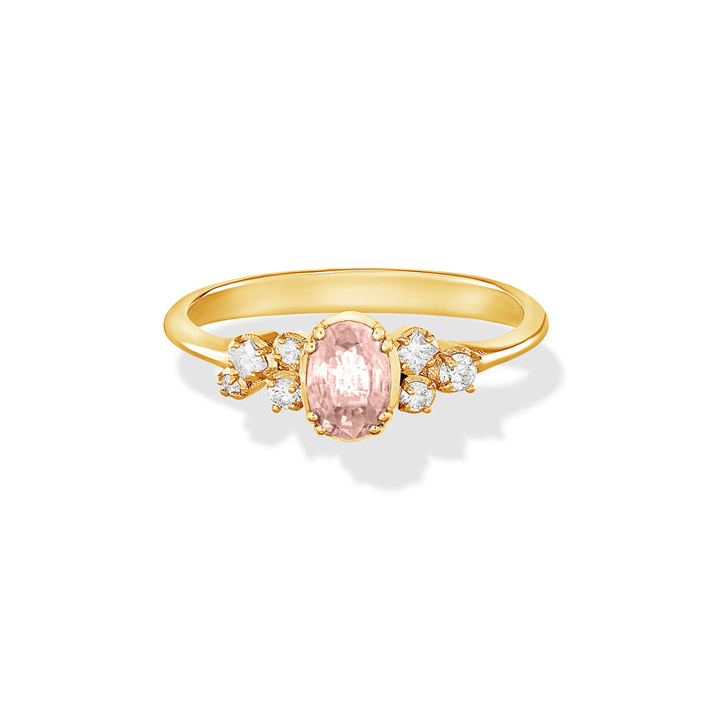 DSGR36-18Y-MORG-DIA-40PT-Dower-and-Hall-18k-Yellow-Gold-Oval-Morganite-and-Diamond-Stargazer-Ring-1