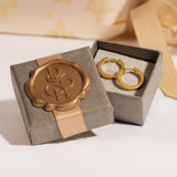 Dower-and-Hall-Medium-Hammered-Huggie-Hoops-Christmas-Cracker-1