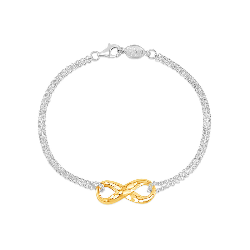 Entwined Infinity Bracelet