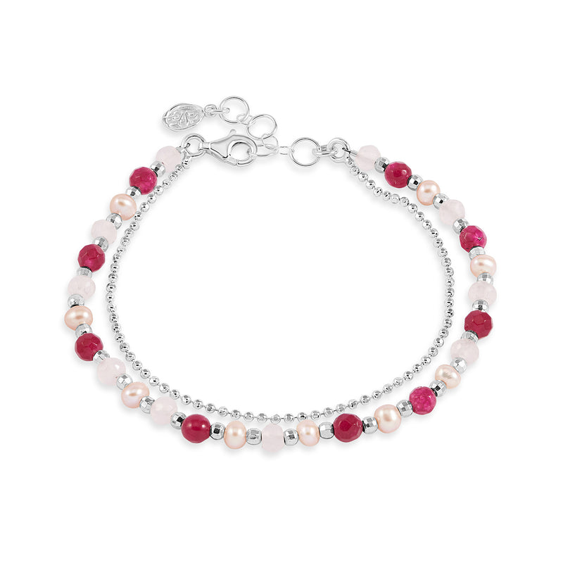 FHCB22-S-PINKBLOSSOM-Dower-and-Hall-Sterling-Silver-Pink-Blossom-Orissa-Bracelet