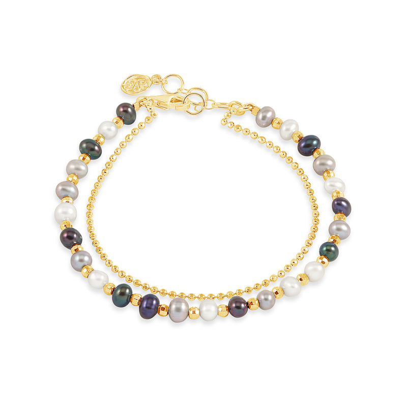 FHCB22-V-MIX-Dower-and-Hall-Yellow-Gold-Vermeil-Mixed-Freshwater-Timeless-Pearl-Bracelet
