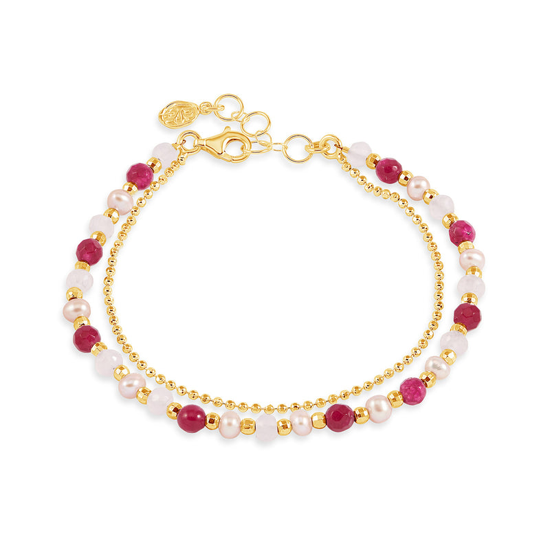 FHCB22-V-PINKBLOSSOM-Dower-and-Hall-Yellow-Gold-Vermeil-Pink-Blossom-Orissa-Bracelet