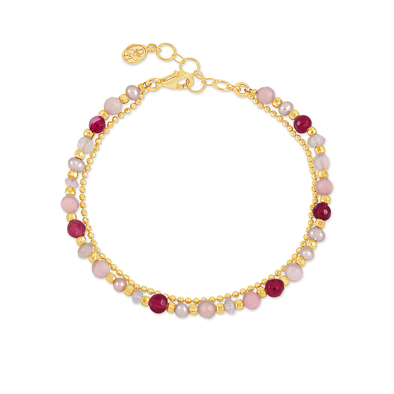 FHCB22-V-PINKBLOSSOM-Dower-and-Hall-Yellow-Gold-Vermeil-Pink-Blossom-Orissa-Bracelet