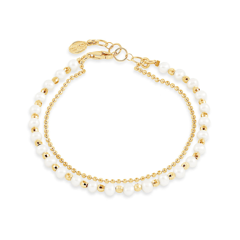    FHCB22-V-WP-Dower-and-Hall-Yellow-Gold-Vermeil-White-Freshwater-Timeless-Pearl-Bracelet