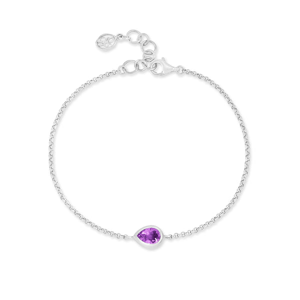 HHB80-S-AME-Dower-and-Hall-Sterling-Silver-Amethyst-Pear-Chain-Bracelet