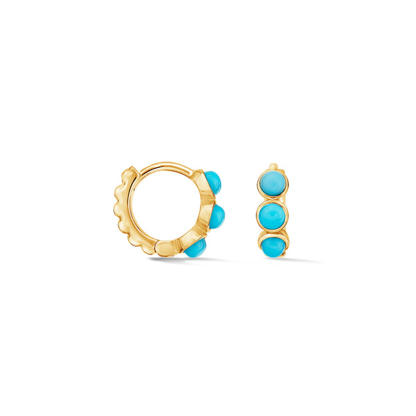 HHE36-V-Dower-and-Hall-Yellow-Gold-Vermeil-Small-Azure-Turquoise-Huggie-Hoops