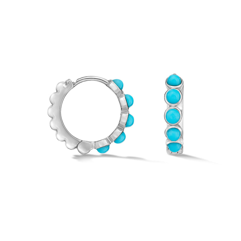    HHE37-S-Dower-and-Hall-Sterling-Silver-Medium-Azure-Turquoise-Huggie-Hoops