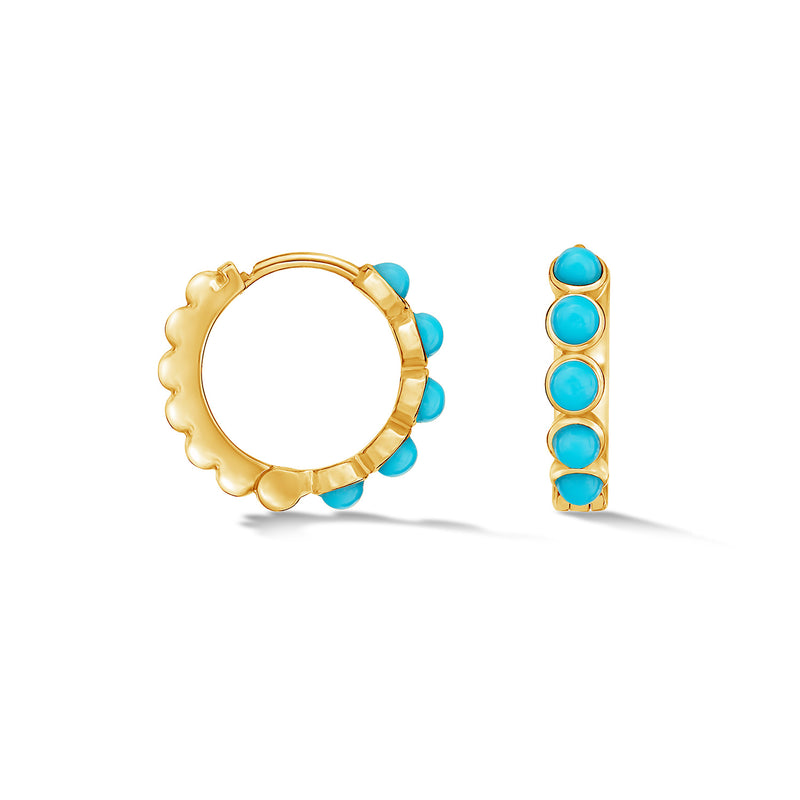 HHE37-V-Dower-and-Hall-Yellow-Gold-Vermeil-Medium-Azure-Turquoise-Huggie-Hoops