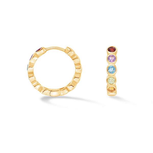HHE49-S-Dower-and-Hall-Yellow-Gold-Vermeil-Rainbow-Array-Huggie-Hoops