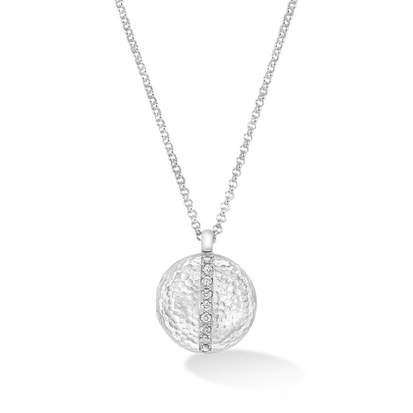     LLK53-S-WSAPP-Dower-and-Hall-Sterling-Silver-White-Sapphire-16mm-Round-Lumiere-Locket