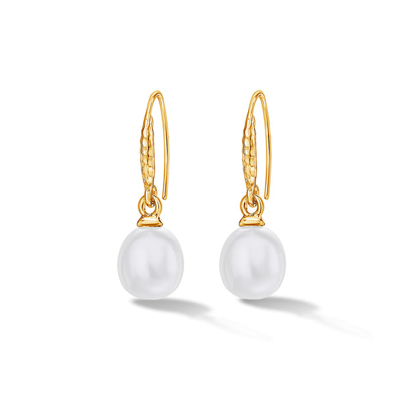 LUE40-V-WP-Dower-and-Hall-Yellow-Gold-Vermeil-8mm-Oval-White-Luna-Pearl-Drop-Earrings
