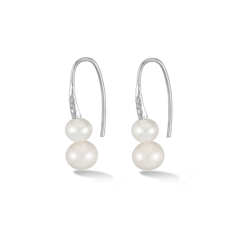 LUE90-S-WP-Dower-and-Hall-Sterling-Silver-Timeless-White-Pearl-Duo-Earrings