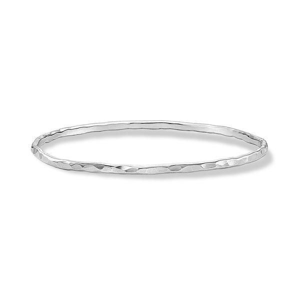 3mm Hammered Nomad Bangle