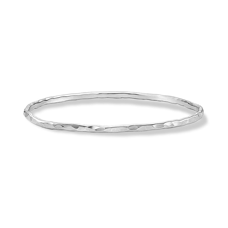 3mm Hammered Nomad Bangle